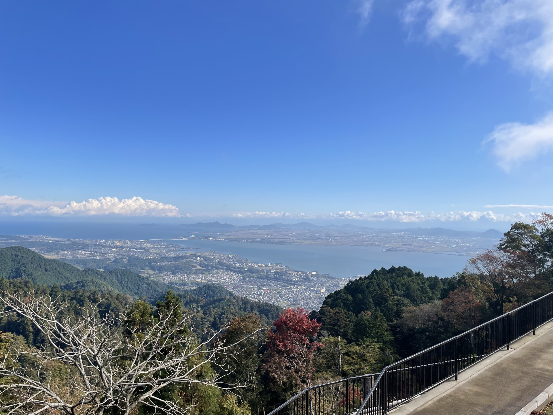 滋賀県と琵琶湖の地図